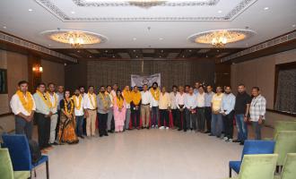 Rajesh Agrawal, President of the Hotel Association, Gaurav, Senior Vice President.